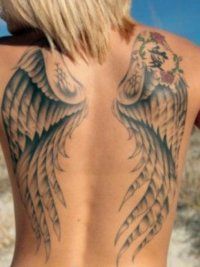 Bedeutung gefallener engel tattoo Engel Tattoo