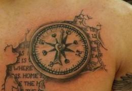 Татуювання компас